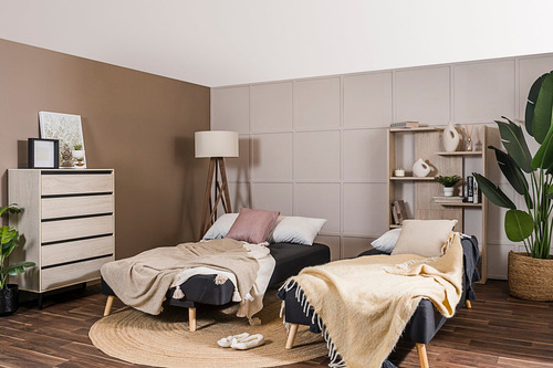 Sofa Cama Ariel Negro Këssa Muebles