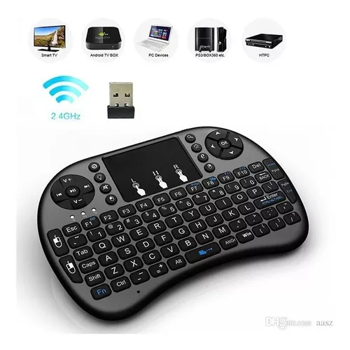 MINI TECLADO INALAMBRICO PARA SMARTV – DigitalServer