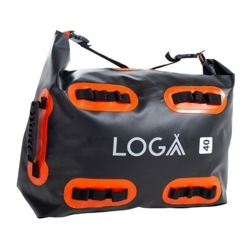 Bolso Estanco Loga Viaje  40 Litros Doble Boca Motoscba