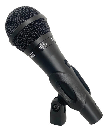 Microfone Dinâmico Unidirecional Profissional Boxx Mcf 2 Cor Preto