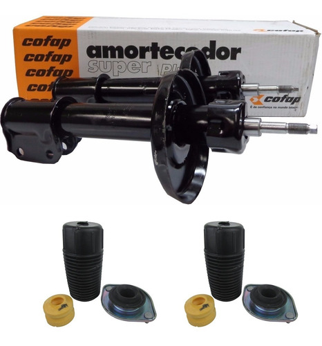 Imagem 5 de 10 de Par Amortecedor Dianteiro Com Kit Corsa Classic 2012 - Cofap