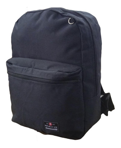 Mochila De Alta Qualidade Simples | Cg20875 - Republic Vix Cor Preto