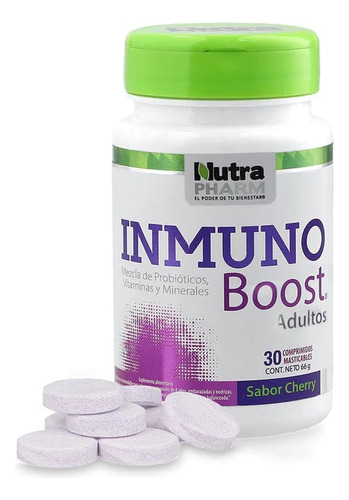 Inmuno Boost Probioticos Vitaminas Minerales Adulto X30 Comp