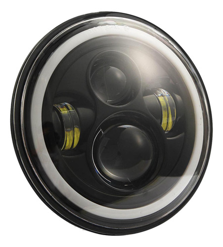 2 X 7 Redondos Delanteros De 7 Pulgadas Ojos De Ojo De