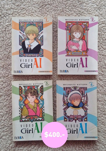 Video Girl Ai , Manga 4 Tomos - Lote