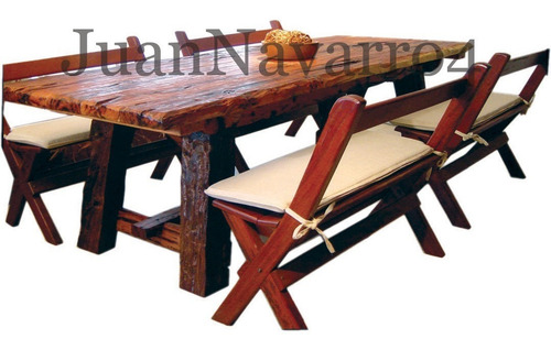 Imagen 6 de 6 de Mesa De Madera Quebracho Diseños A Pedido