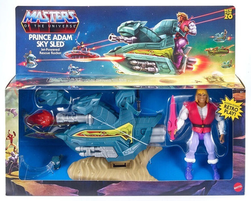 Figura Masters Of The Universe: Origins Prince Adam And Sky 