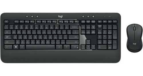 Imagen 5 de 5 de Kit Teclado + Mouse Logitech Inalambrico Multimedia Mk540usb