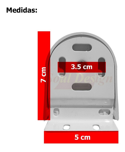 Imagen 4 de 7 de Mecanismo Para Cortina Roller Diam 38 Mm Soul