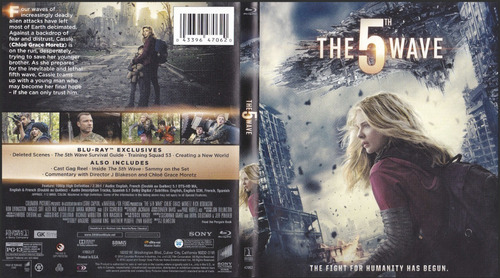 La Quinta Ola The 5th Wave (2016) Blu-ray Multi R Importado!