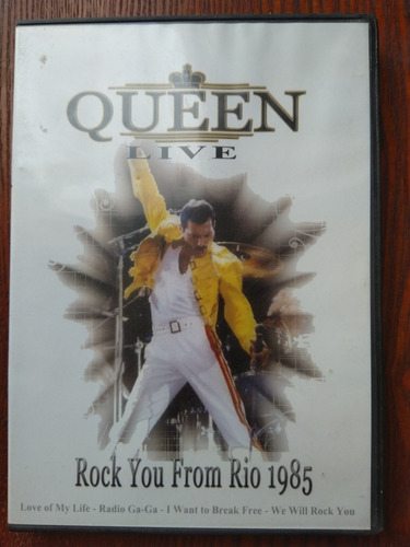 Dvd Queen Rock In Rio 1985