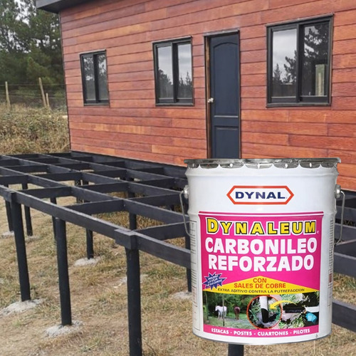 Carbolineo Reforzado Tineta Dynal Para Madera 17 Litros
