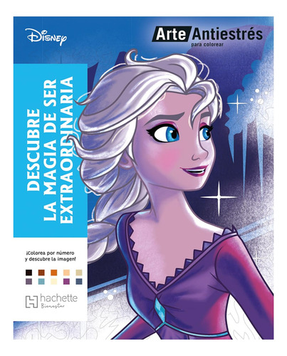 Libro Colorea Y Descubre Magia Extraordinaria Disney Enigma