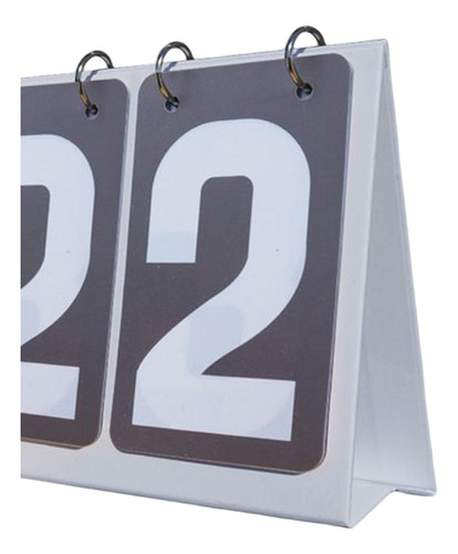 4 Dígitos Flip Score Board Juego Para Amarillo Gris