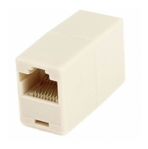 Adaptador Union Ficha Rj45 Hembra Hembra Cable Red Utp X50ud