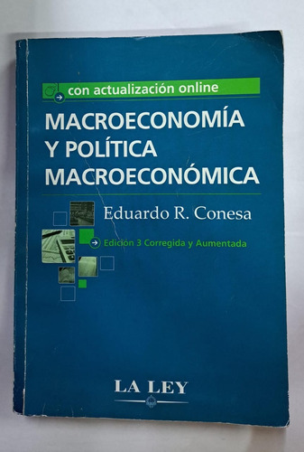 Macroeconomía Y Política Macroeconomíca-conesa-lib Merlin