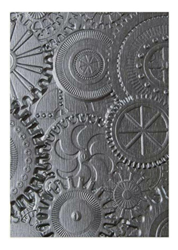 Sizzix Carpeta En Relieve 3-d Texture Fades, Gris