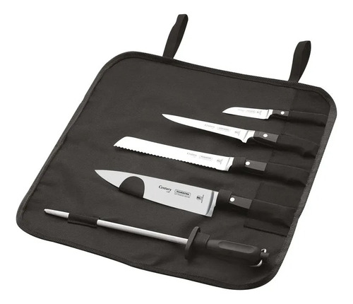 Kit Facas Chef Century Tramontina 6 Peças Aço Inox