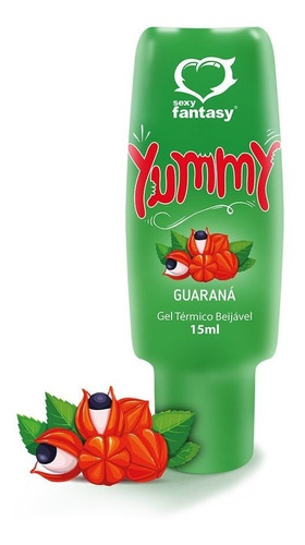 Gel Lubrificante Intimo Térmico Esquenta Esfria Beijável Sabor Guaraná