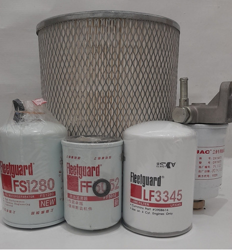 Kit Filtros Jac 1061 Cummins Original Fleetguard