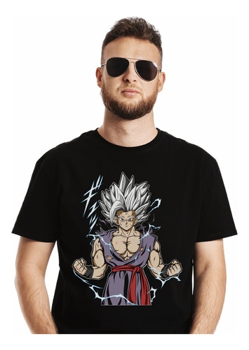 Polera Dragon Ball Z Son Gohan Final Super Sayayin Anime Imp