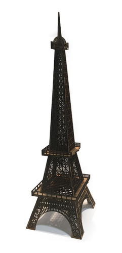 Lampara Velador Con Luz De Noche Torre Eiffel 64cm