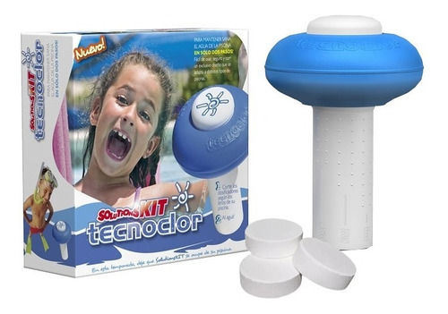 Boya Y 3 Pastillas Cloro Solutions Kit Tecnoclor Para Pileta