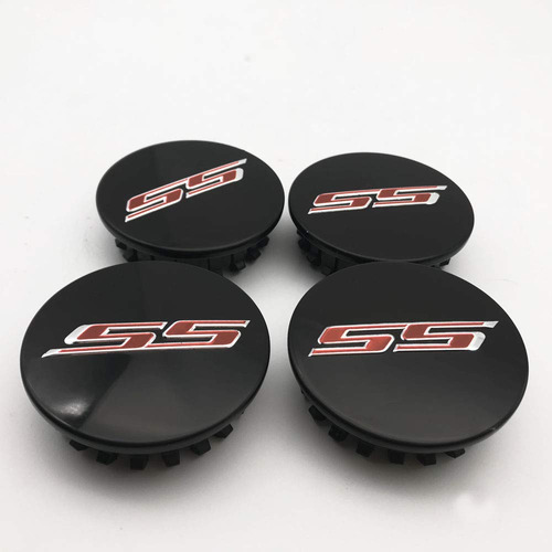 4 Pieces New 67mm 2 5/8 Inch Black Red Word Ss Letter C...