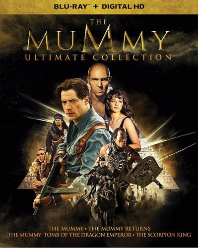 Imagen 1 de 3 de Blu-ray The Mummy Ultimate Collection / La Momia / 4 Films