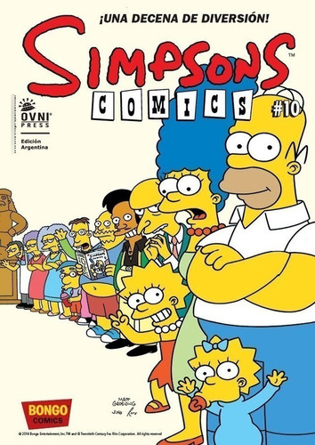 Imagen 6 de 8 de Lote Simpson Comic Pack Bongo Ovni Press Oferta Coleccion