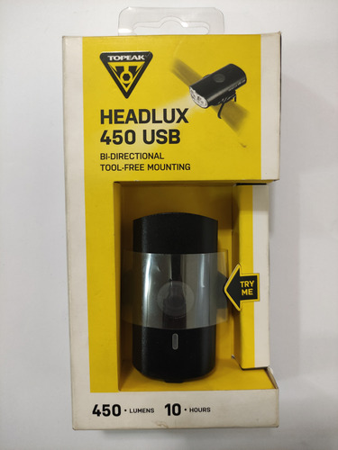 Luz Frontal Para Bicicleta Marca Topeak Modelo Headlux 450