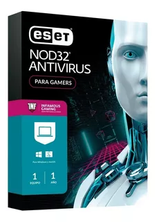 Eset Nod32 Antivirus Gamer Limited Edition Infamous - 1pc