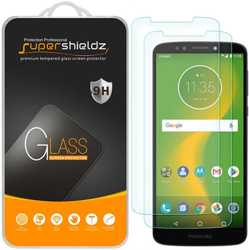 Protector De Pantalla Para Motorola Moto E5 Supra Pack De 2