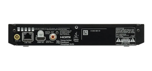 Imagen 4 de 6 de Reproductor De Blue-ray/dvd/cd Y Usb Sony Bdp-s3500