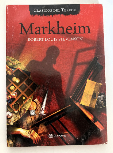 Libro Terror: Markheim. De R. L. Stevenson