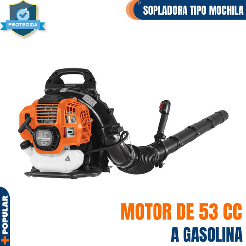 Sopladora Con Motor De 53cc A Gasolina Tipo Mochila 102970
