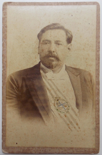 Foto Albúmina José Batlle Y Ordoñez,presidente Entre 1903-07