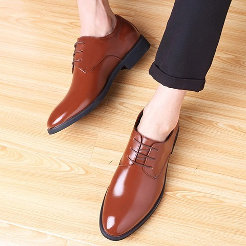 Zapatos De Cuero Casuales Formales De Negocios Para Hombres