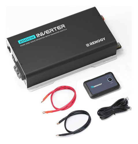 Inversor Renogy 2000w 12v Dc A 120v Ac Bluetooth