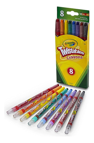 8 . Crayones Twistables Set