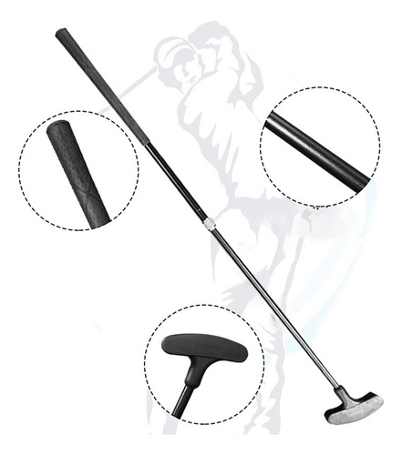 Putter De Golf De Doble Dirección Con Longitud Ajustable