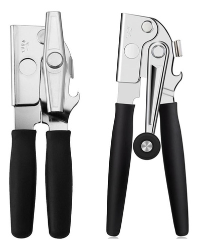 2 Pack Abrelatas Manuales Abridor Latas Resistente