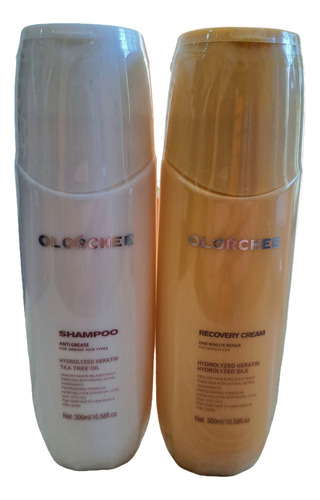 Olorchee Shampoo Antigrease+ Recovery Cream Hidrolyzed 300ml