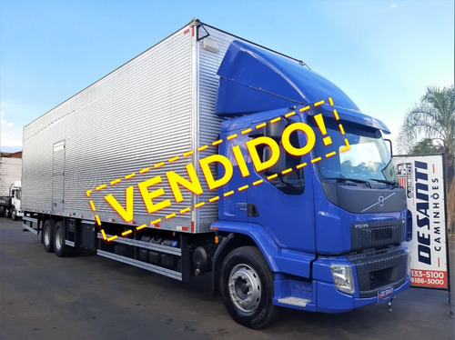 Volvo Vm 270 6x2 Ano 2020/21 Carroceria Baú 11,50 Mts