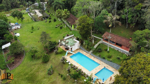 Imagem 19 de 30 de Chácara À Venda 63.000m2 Terreno, Área Construída 600m2 Piscina, Lago, Nascentes - Bairro Cachoeirinha À 4,5km Centro De Juquitiba/sp - Ch07786 - 70238401
