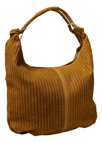 Bolso De Hombro Pierre Cardin De Piel Marrón Para Mujer