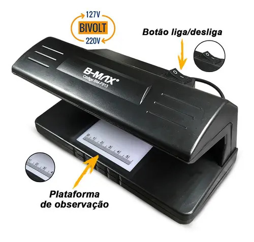 Detector de notas falsas B-Max BM-F913