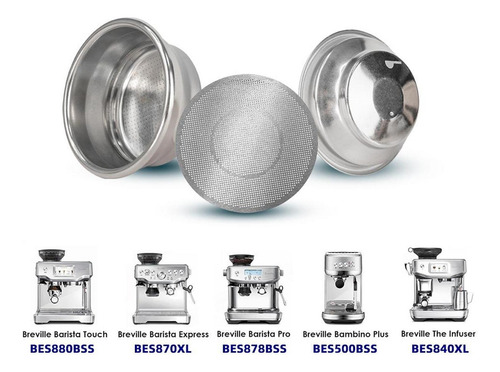Filtro Reutilizable Para Cafetera Espresso Puck Conjunto A