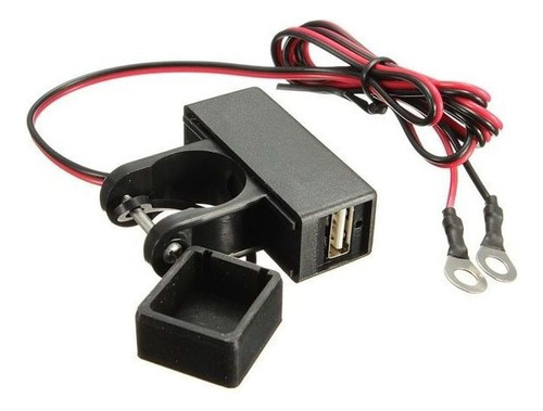 7/8 `` 22 Mm 12v Motocicleta Manillar Usb De Teléfono Toma