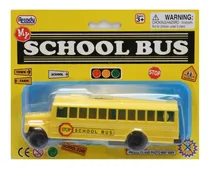 Comprar Juguete Carrito Mini Autobus Escolar School Bus Jugar Niños Color Amarillo